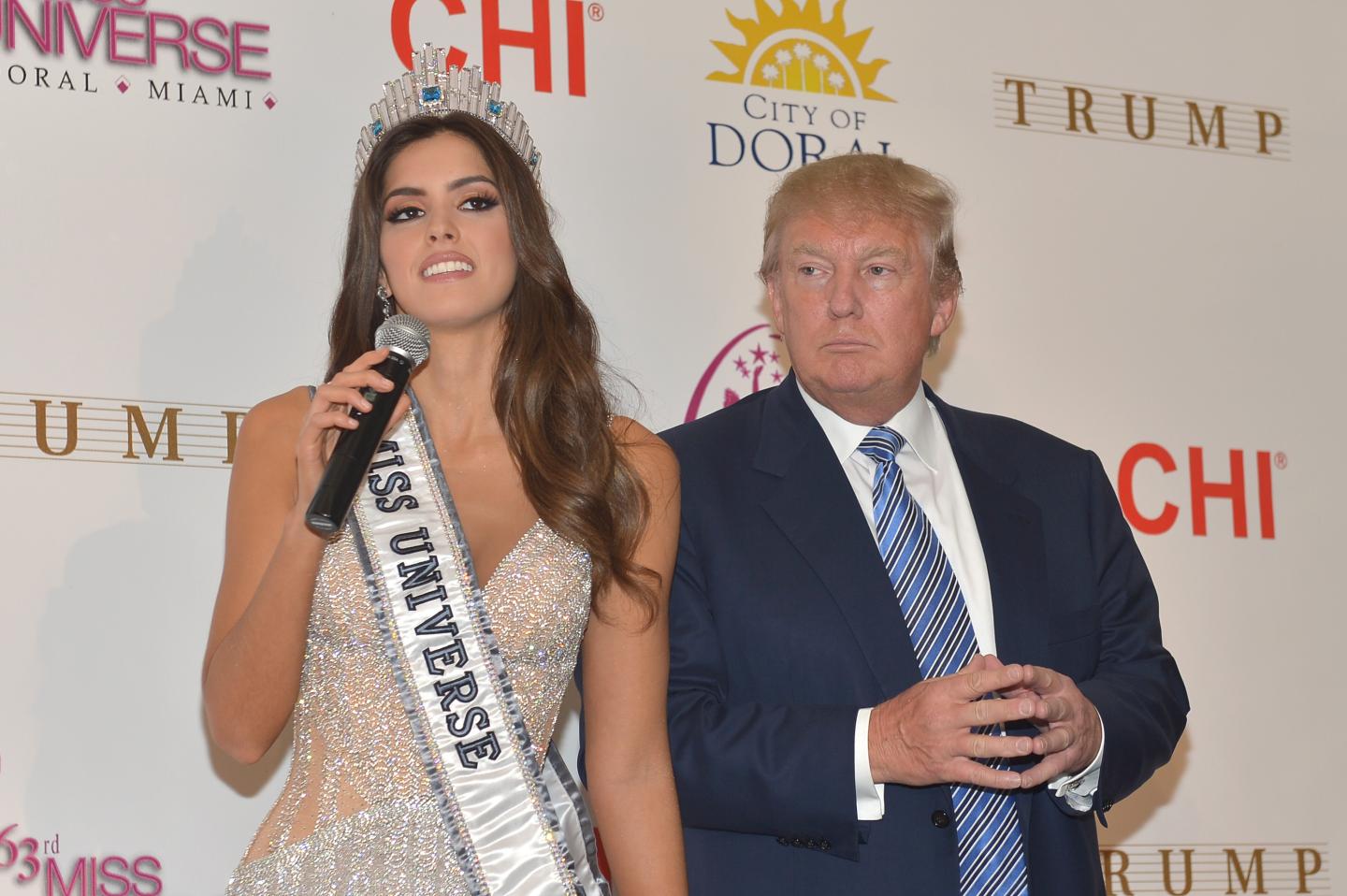 The 63rd Annual Miss Universe Pageant - Winner Press Conference