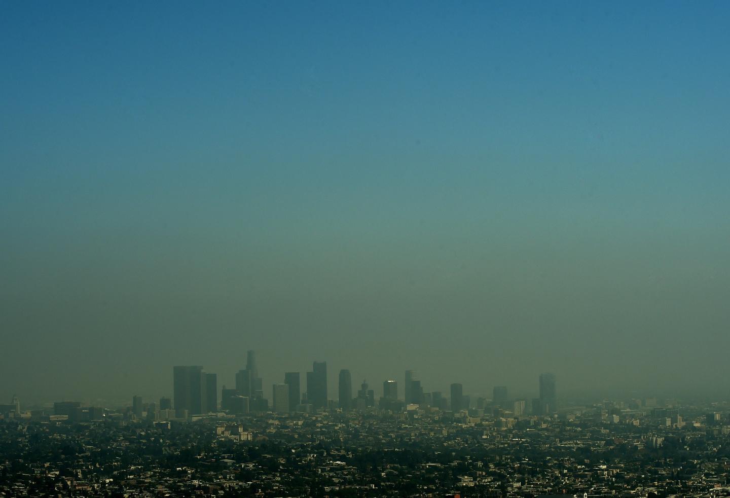 US-LIFESTYLE-TOURISM-LOS ANGELES-POLLUTION