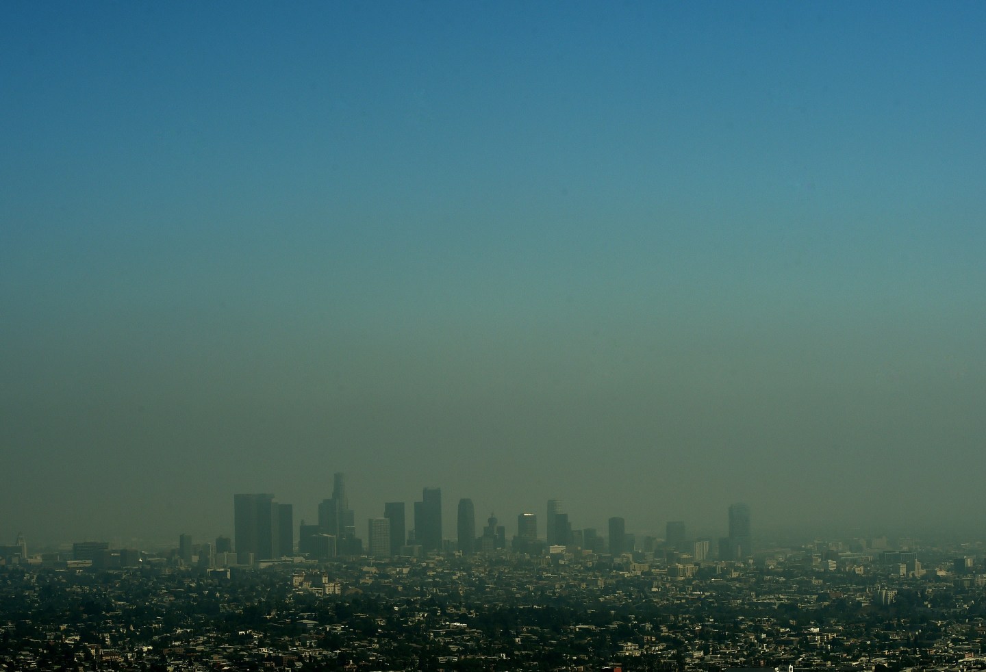 US-LIFESTYLE-TOURISM-LOS ANGELES-POLLUTION