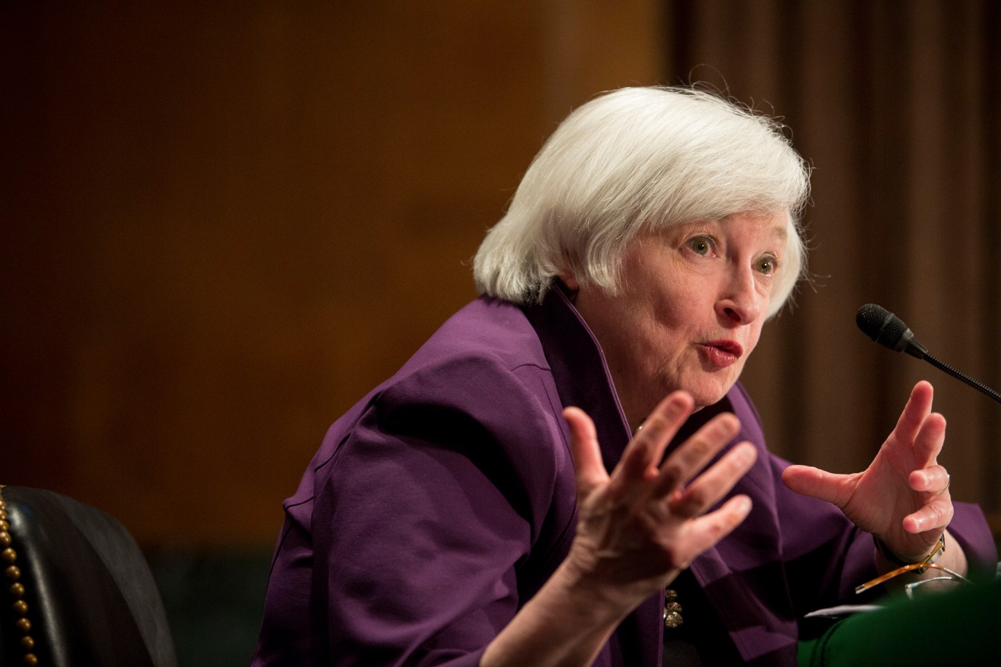 Federal Reserve Chair Janet Yellen Delivers Semiannual Report On The Economy To The Senate Banking Committee