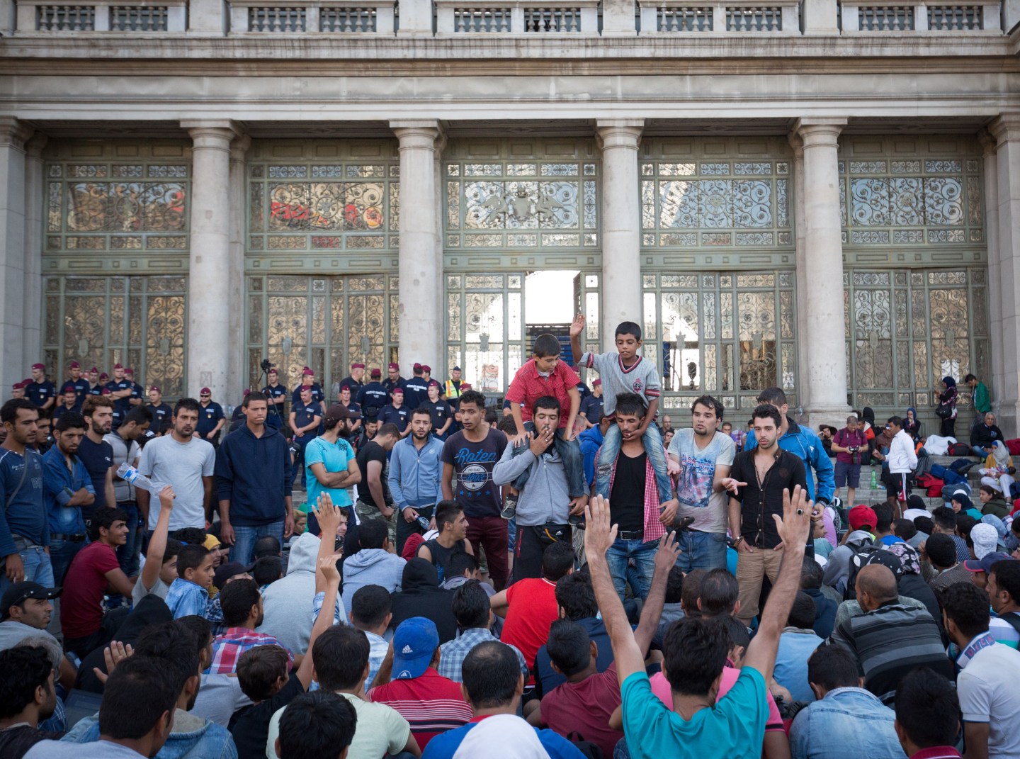 Migrant Route Is Blocked In Hungary