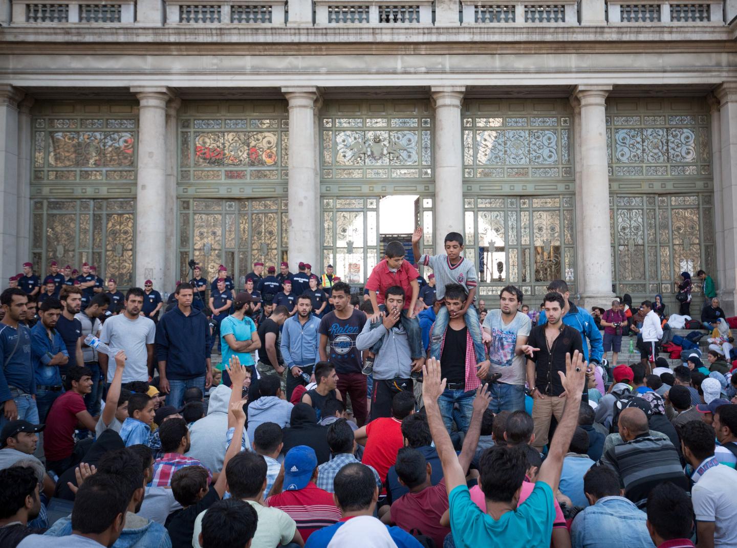 Migrant Route Is Blocked In Hungary