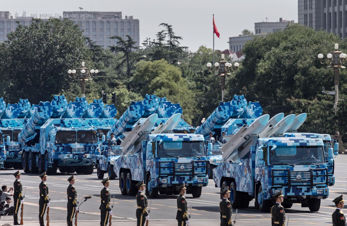 China Holds Military Parade To Commemorate End Of World War II In Asia