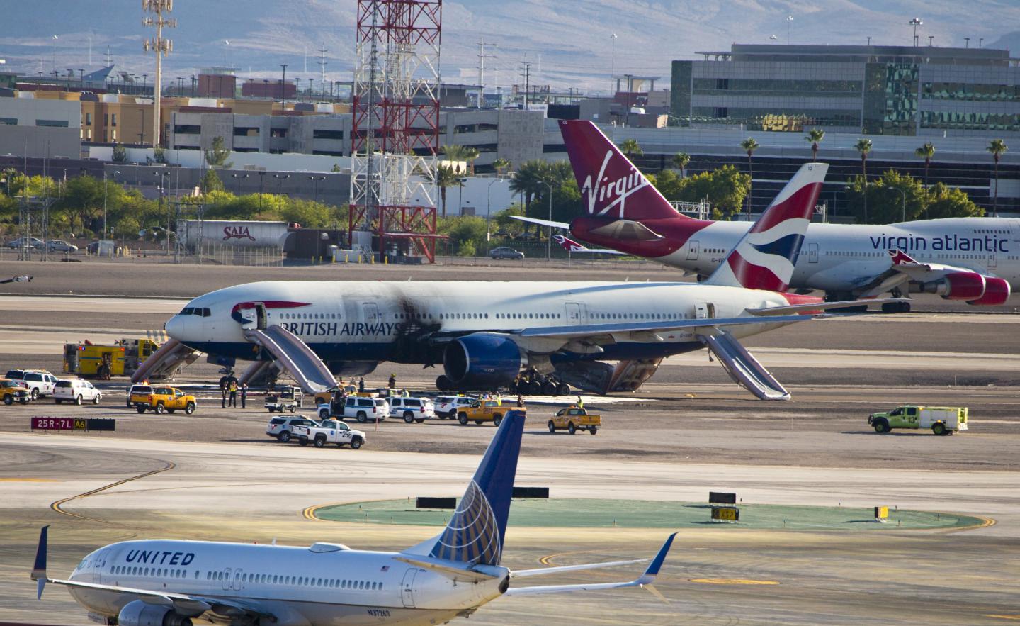 US-BRITISH AIRWAYS-PLANE-ACCIDENT-FIRE