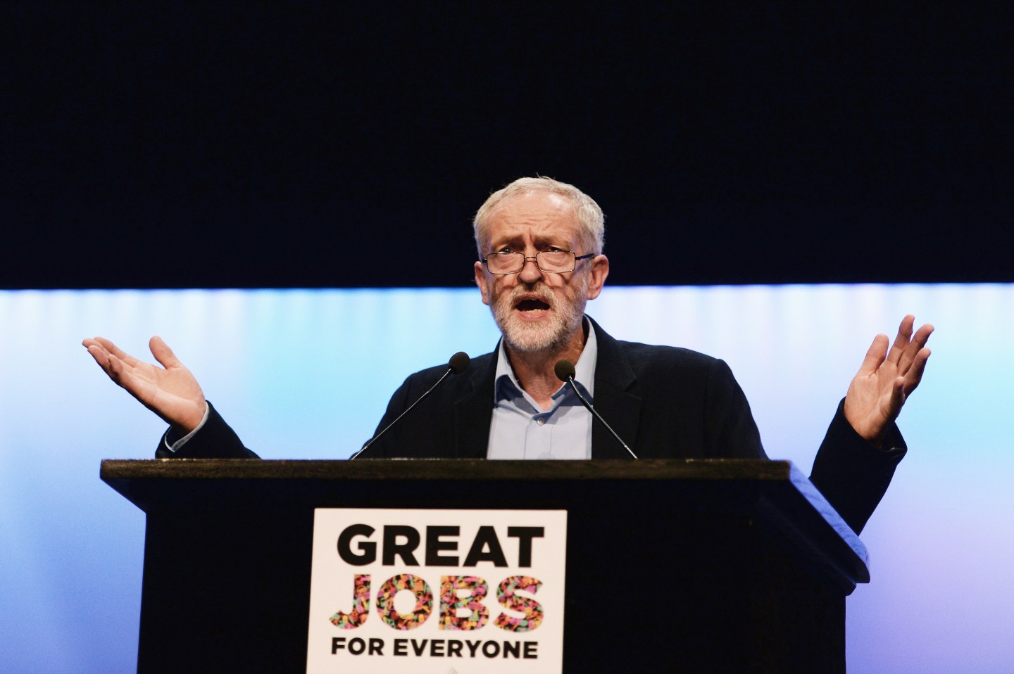 Labour Leader Jeremy Corbyn Addresses The TUC Conference