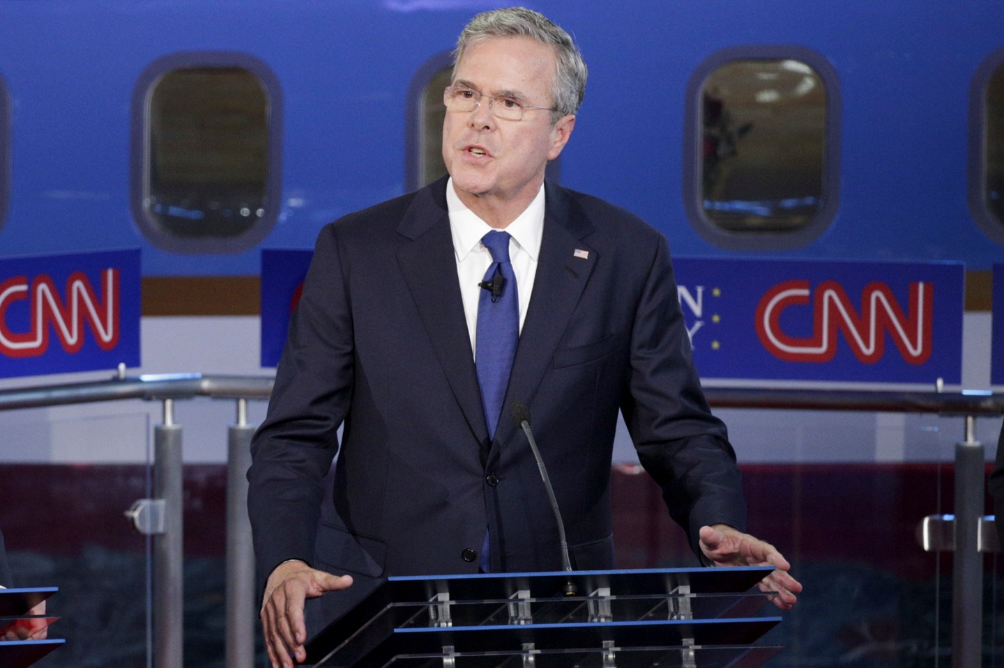 CNN And Reagan Library Host GOP Presidential Primary Candidates Debate