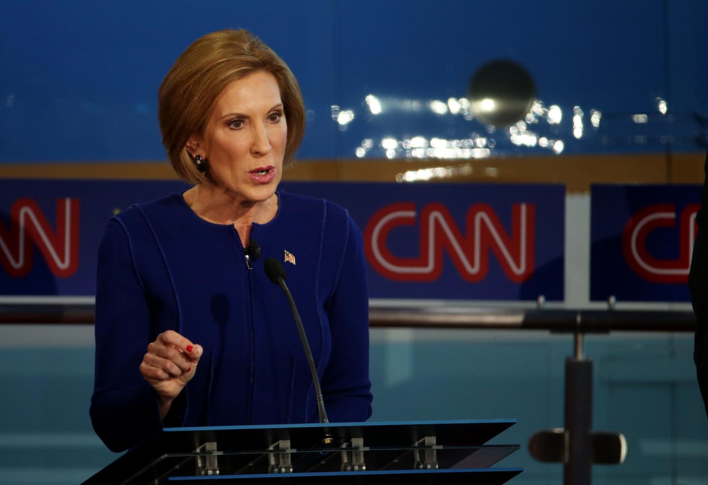 How Carly Fiorina’s timing and body language helped her score big in the GOP debate