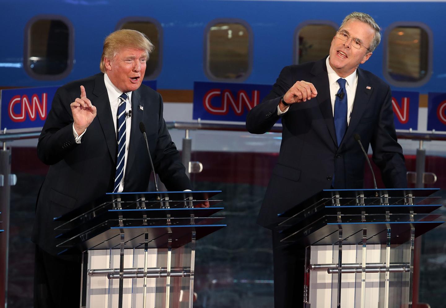 Republican Candidates Take Part In Debates At Reagan Library In Simi Valley