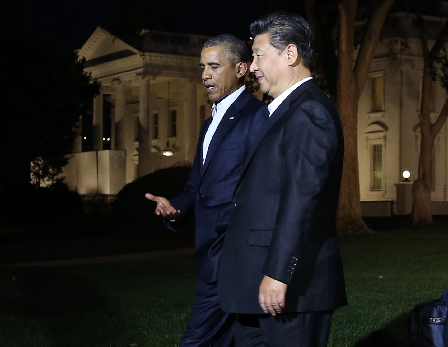 Chinese President Xi Jinping Meets With President Obama At The White House