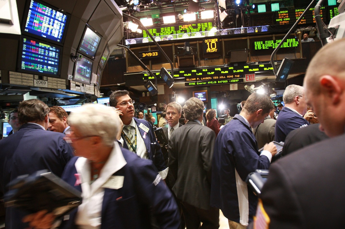 Dow Swings Wildly In Afternoon Trading