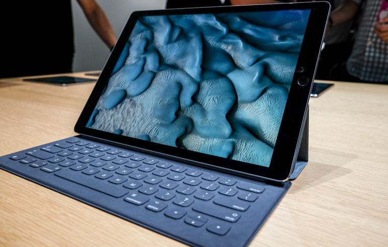 Apple's iPad Pro with Smart Keyboard.