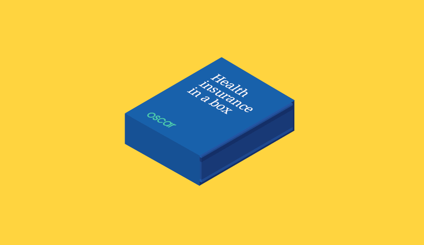 Oscar health insurance box gif