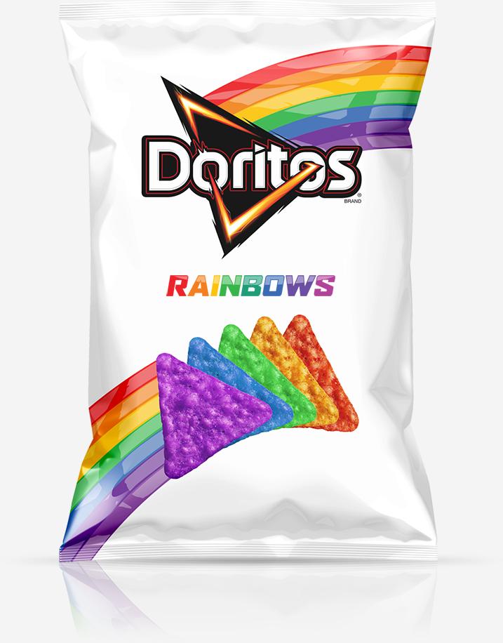 Pro-LGBT rainbow Doritos are now a thing