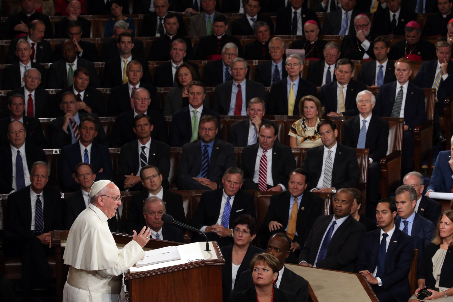 Pope Francis Addresses Joint Meeting Of U.S. Congress
