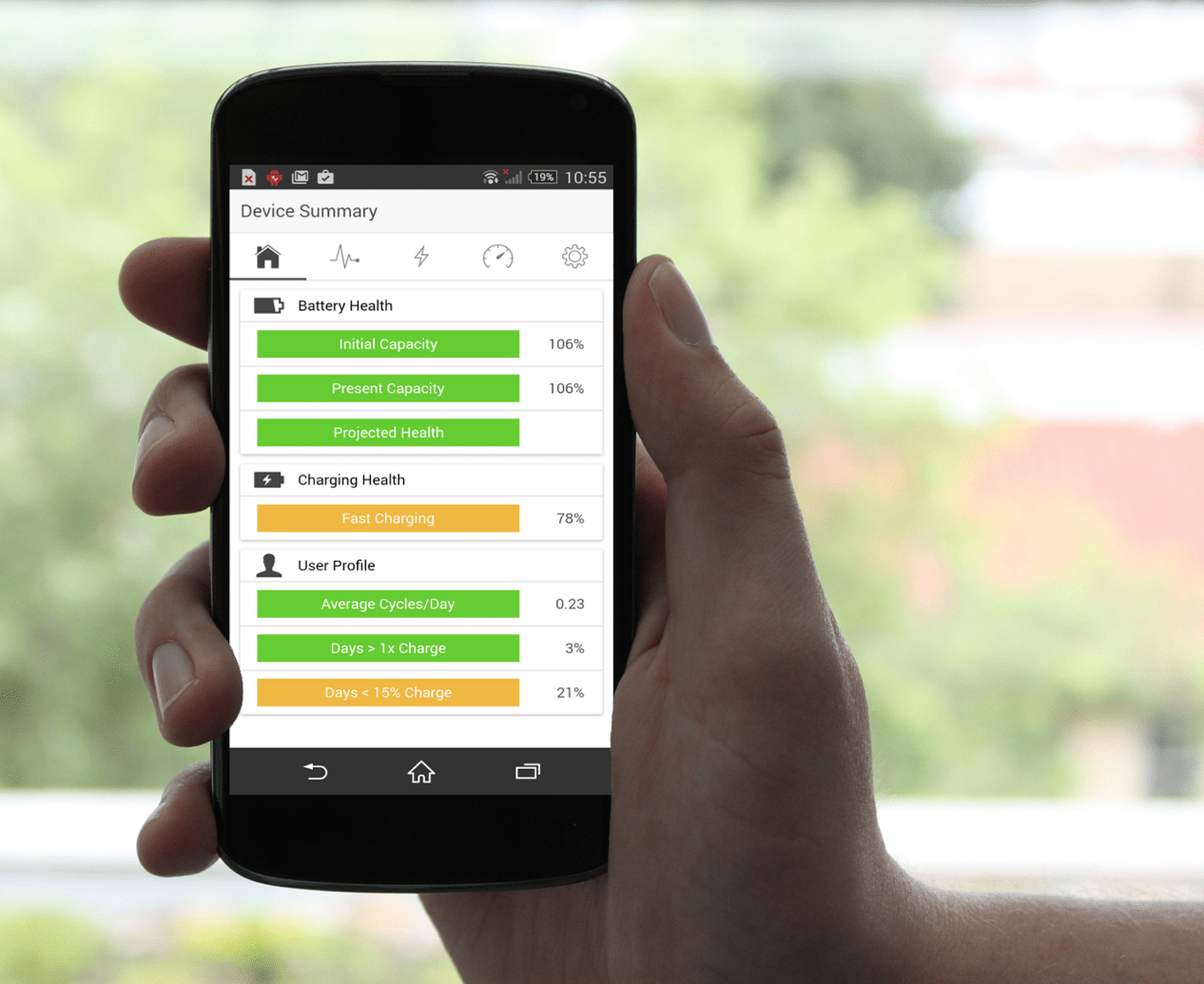 Qnovo&#8217;s fast charging battery software.