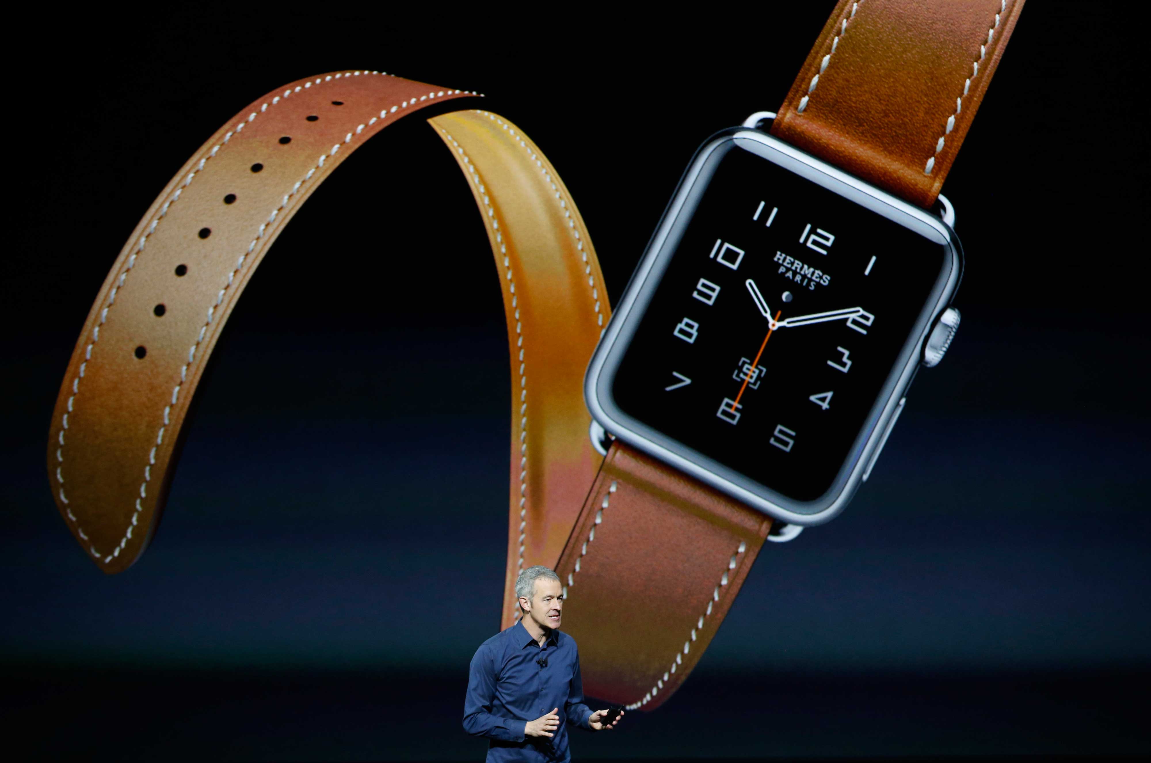 2270 Apple Watch エルメス　エタン　ロープ柄　HERMES レザ アップル、エルメスとコラボした「Apple Watch Hermes」を