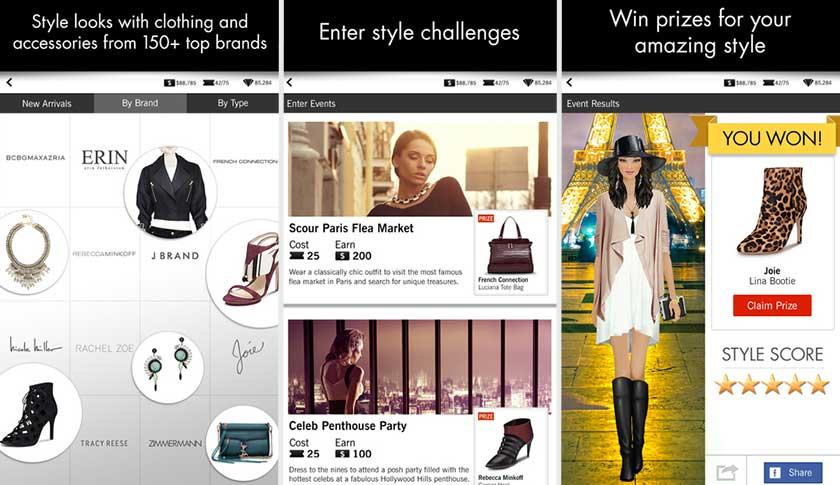 This mobile game lets you “buy” clothes the instant they hit the runway