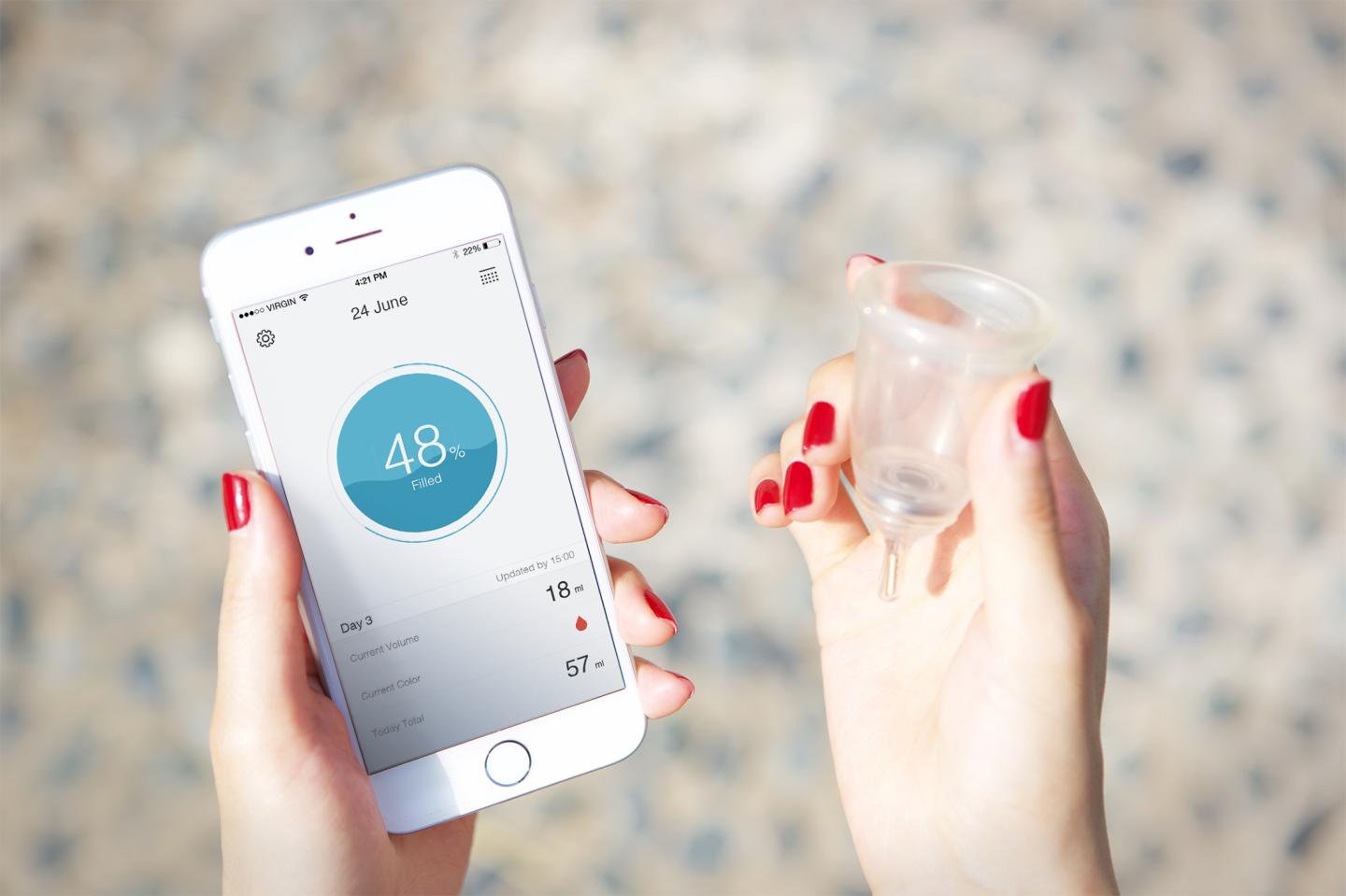 Ladies: This ‘smart’ menstrual product texts you from down there