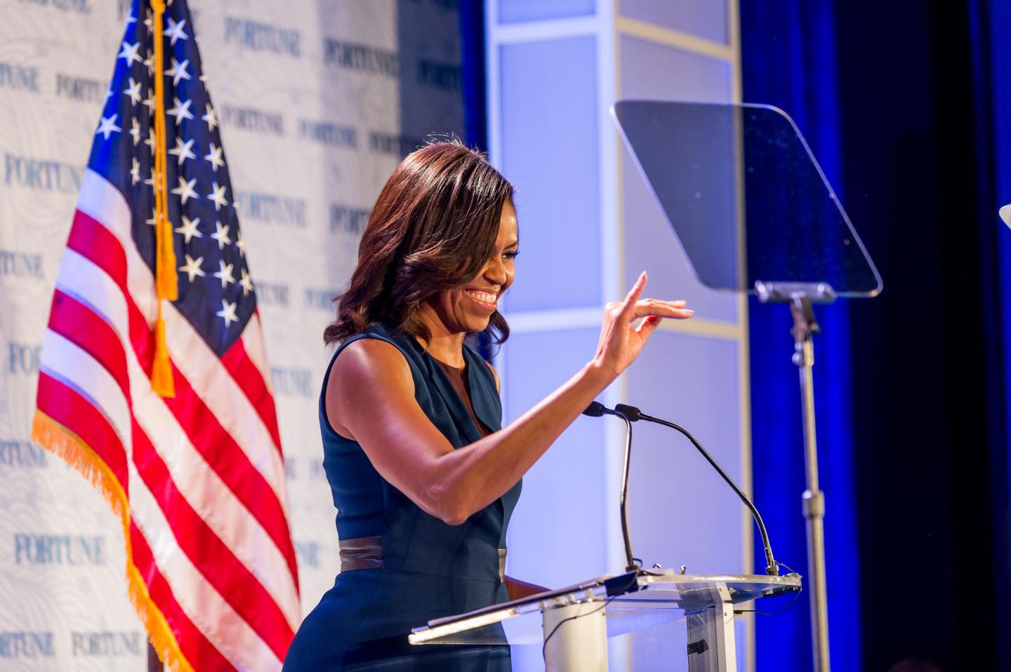 Michelle Obama: Fortune’s Most Powerful Women show what educated women can do
