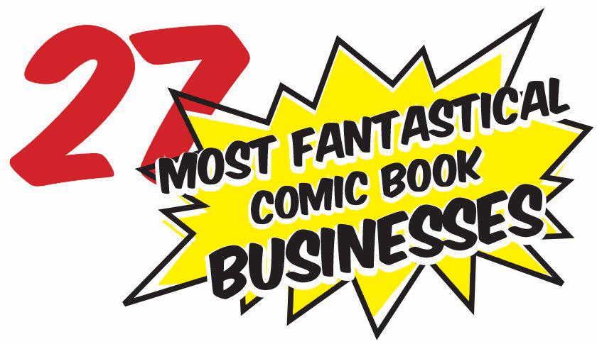 These are the top 27 comic book businesses