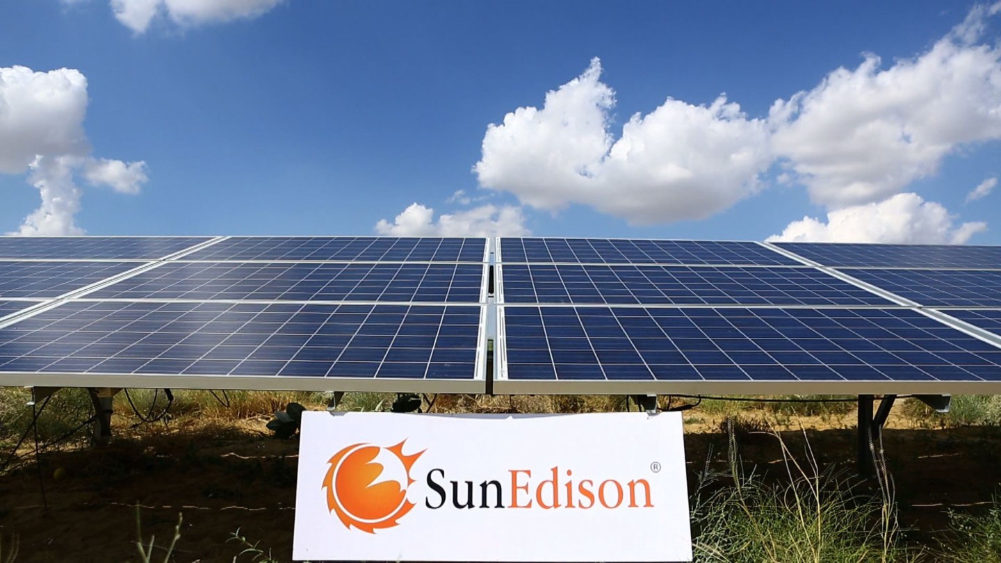 SUNEDISON SOLAR PANELS