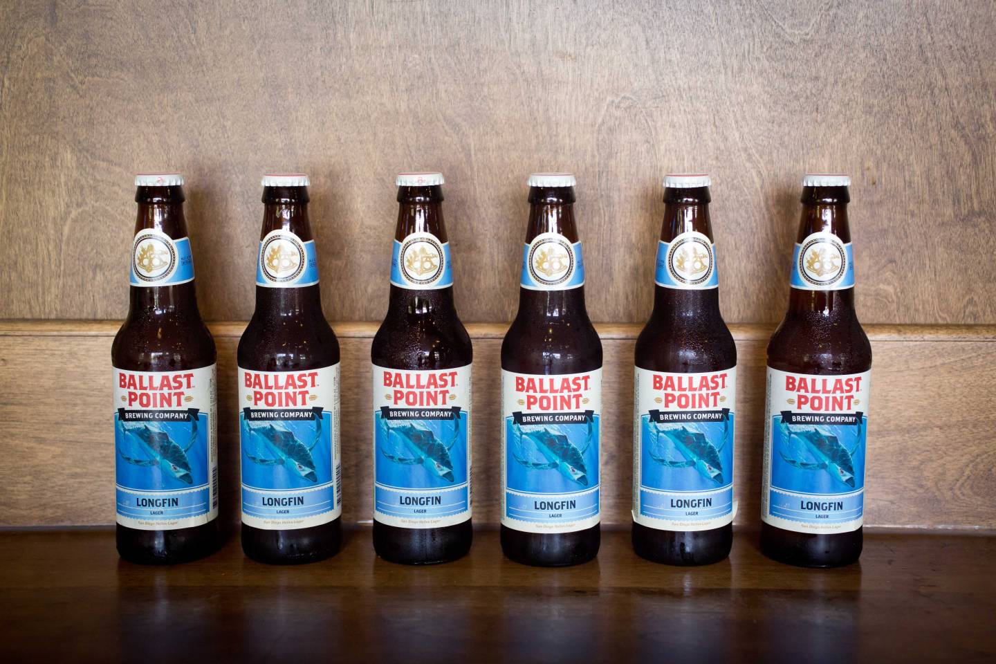 Helles Lager in San Diego brewery