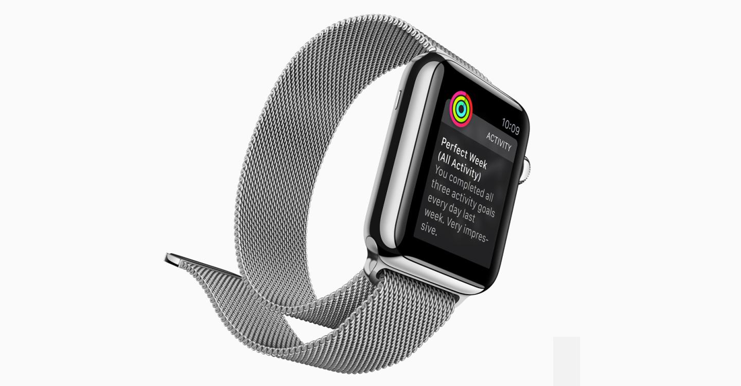 Apple Watch fitness milanese loop band