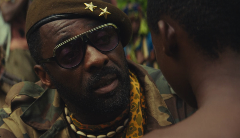 Idris Elba in "Beasts of No Nation"