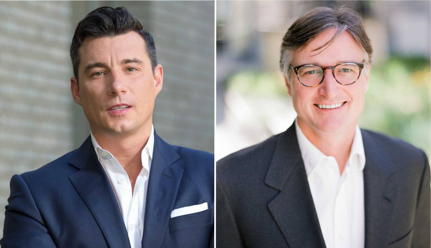 Anthony Watson, Bitreserve CEO, and Halsey Minor, Bitreserve founder and chairman