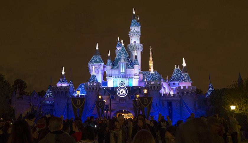 Sleeping Beauty's Castle at Disneyland in Anaheim, Calif.