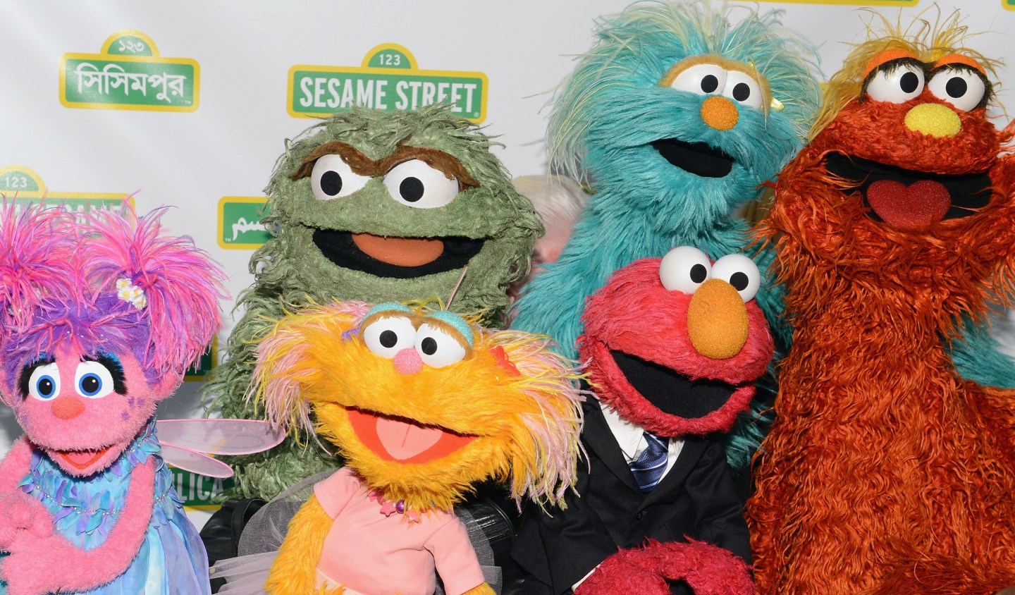NEW YORK, NY - MAY 30: Muppets attend the Sesame Street Workshop 10th Annual Benefit Gala at Cipriani 42nd Street on May 30, 2012 in New York City. (Photo by Andrew H. Walker/Getty Images)