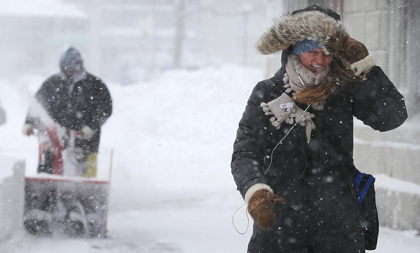 Massive Blizzard Hits New England