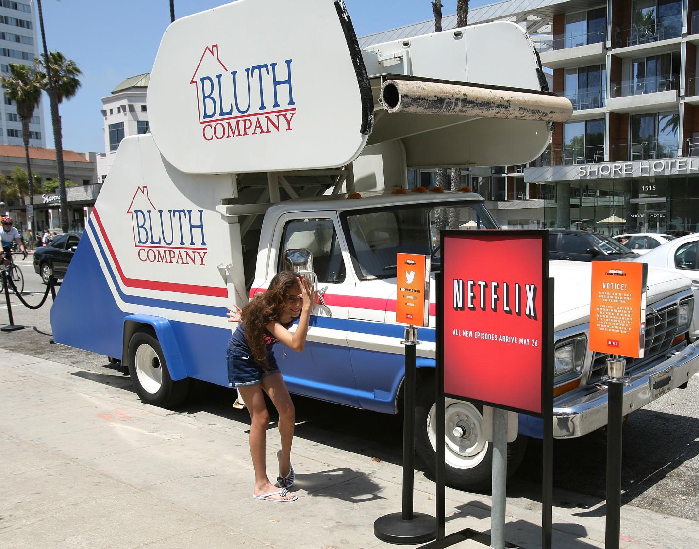 "Arrested Development" Bluth Stair Car At Santa Monica Pier