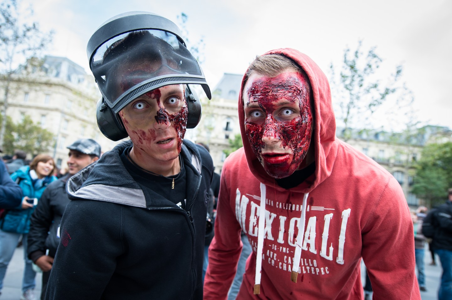 Annual Zombie Walk In Paris