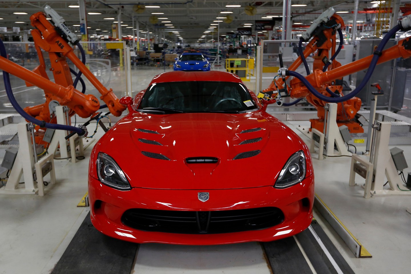 Dodge Viper Production At The FCA US Conner Avenue Assembly Plant