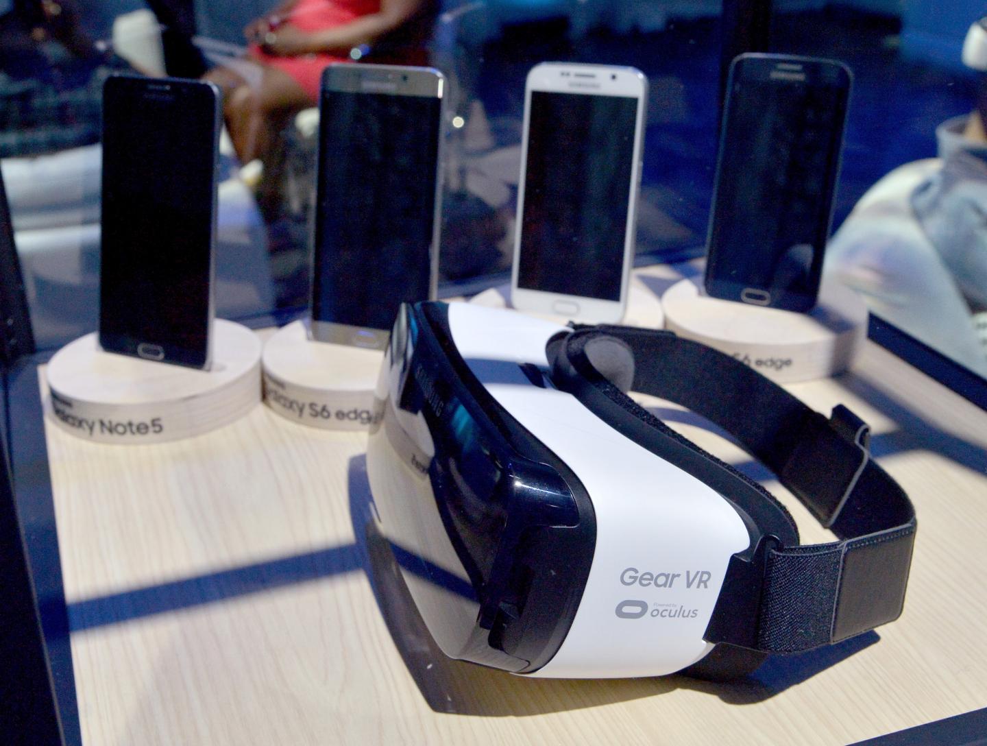 Samsung Gear VR At Oculus Connect 2 Developers Conference 2015