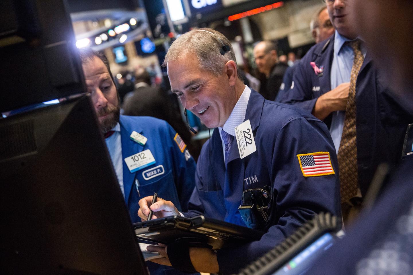 National Hockey League Launches Hockey Season At New York Stock Exchange