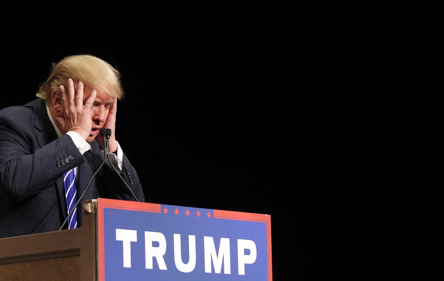 Donald Trump Holds Campaign Rally In Las Vegas