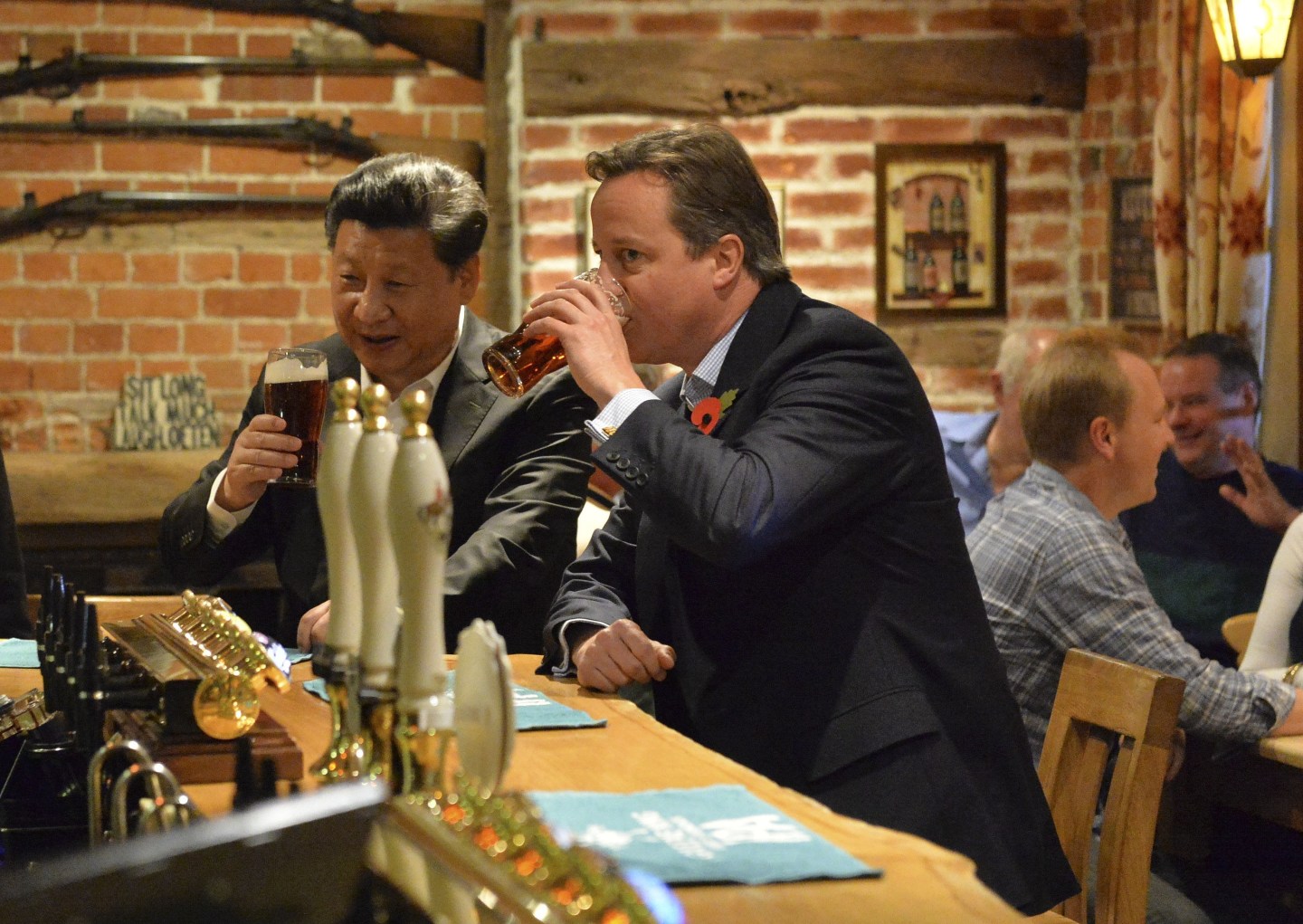 Chinese President Xi Jinping visits UK