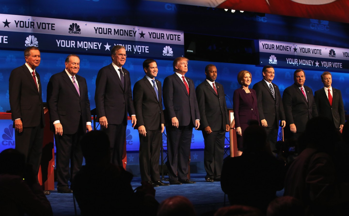 Republican Presidential Candidates Hold Third Debate In Colorado