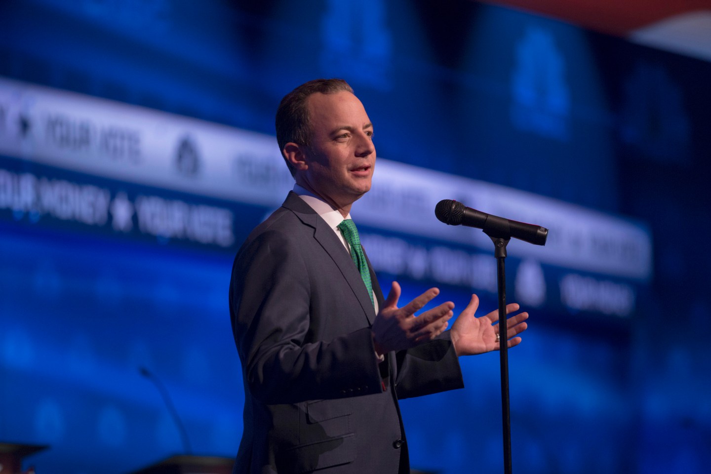 CNBC Hosts The Republican Presidential Primary Debate At The University Of Colorado Boulder