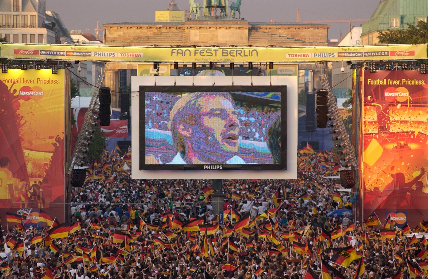 Fan Fest FIFA WM 2006 in Berlin
