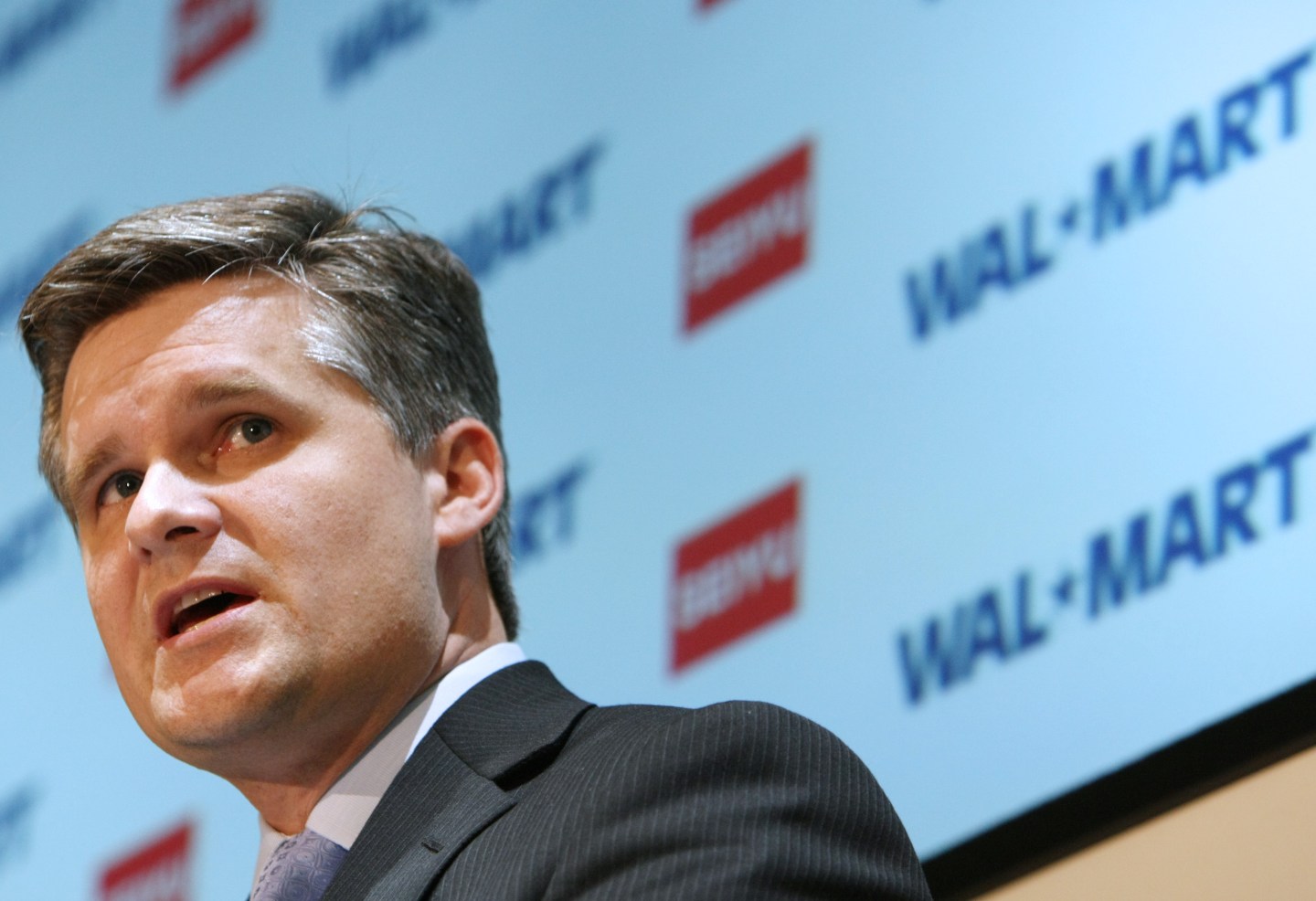 Incoming Walmart CFO Brett Biggs in 2007