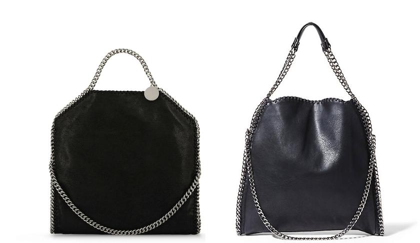 Stella McCartney and Steve Madden bags