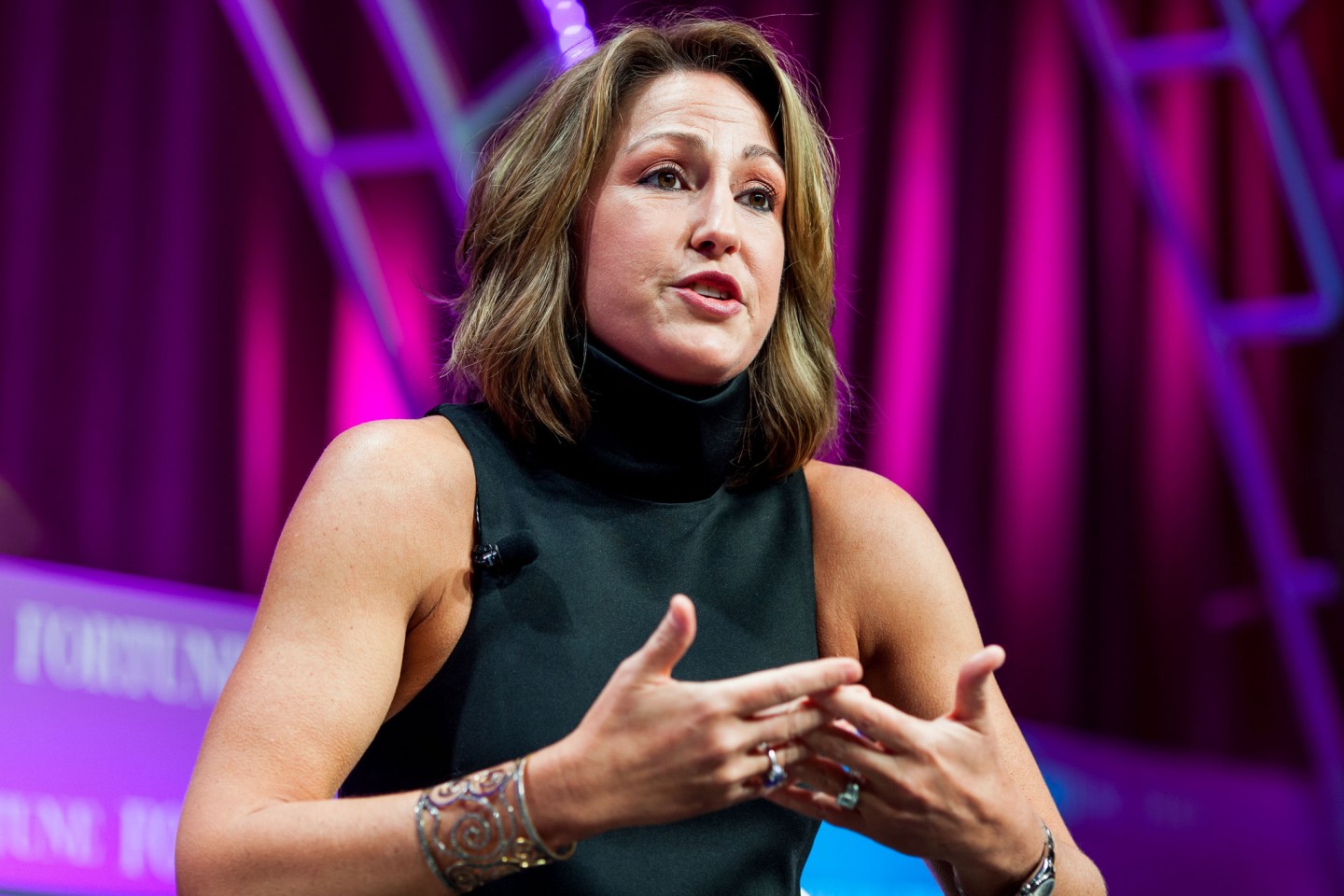 Mylan's Heather Bresch at the 2015 MPW Summit.