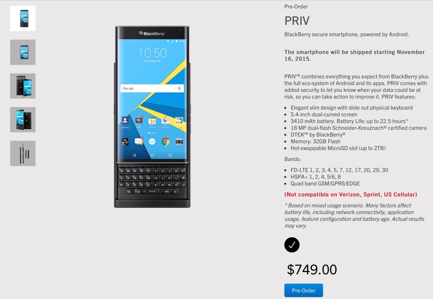 The BlackBerry Priv’s price tag is absurd, here’s why