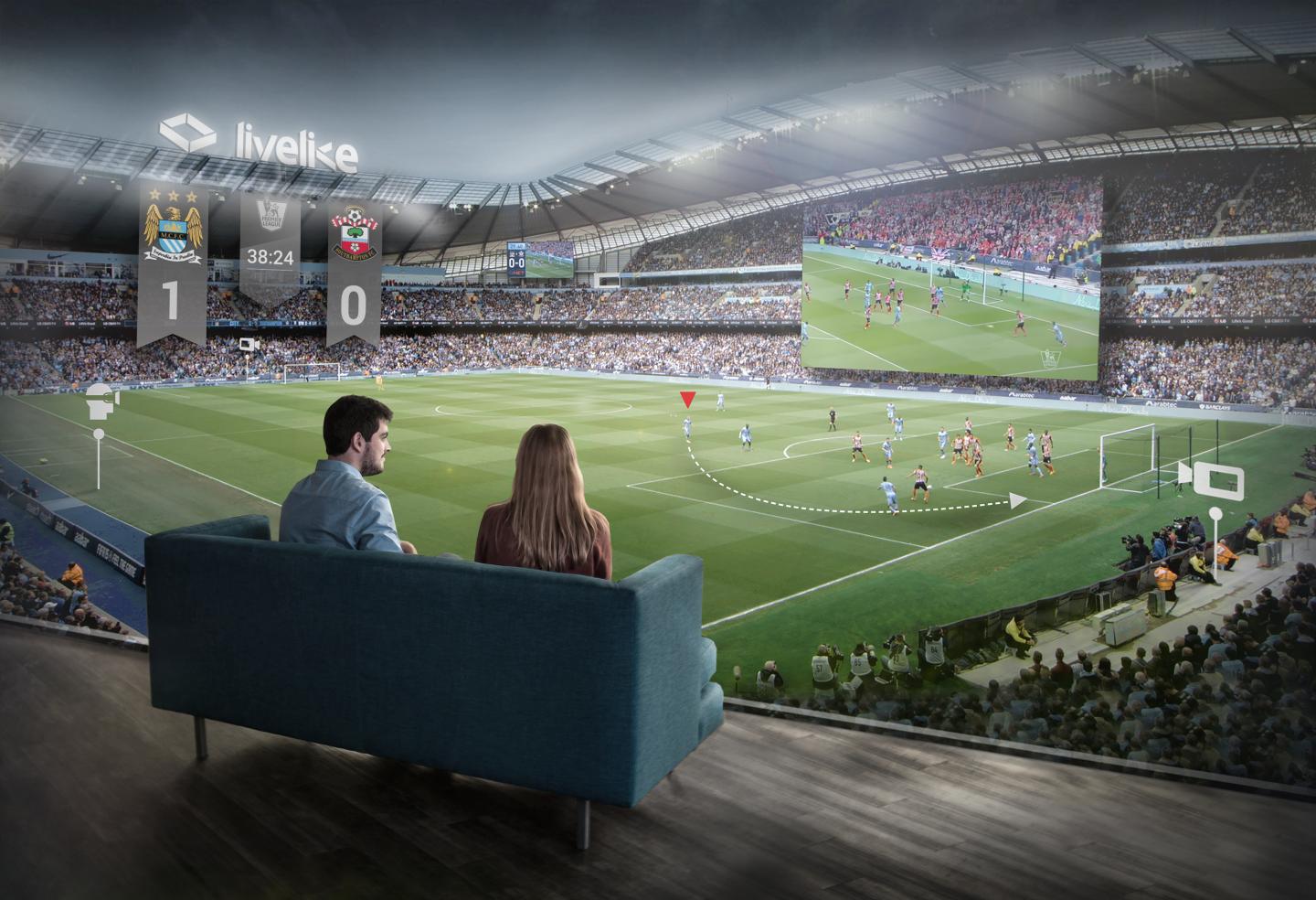 Watch live sports in this startup’s VR stadium