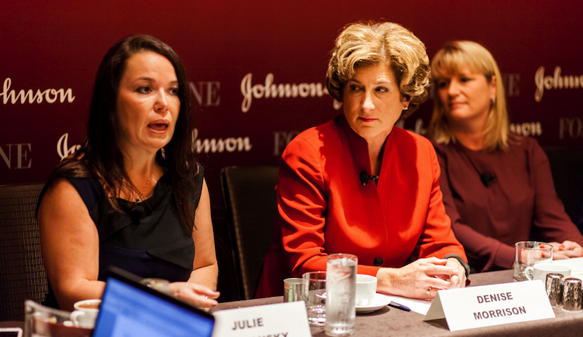 Left to right: Julie Smolyansky, Denise Morrison, and Tracy Massey