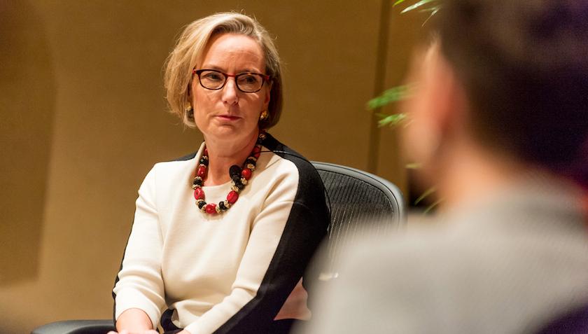 Sandi Peterson, global worldwide chairman of Johnson & Johnson