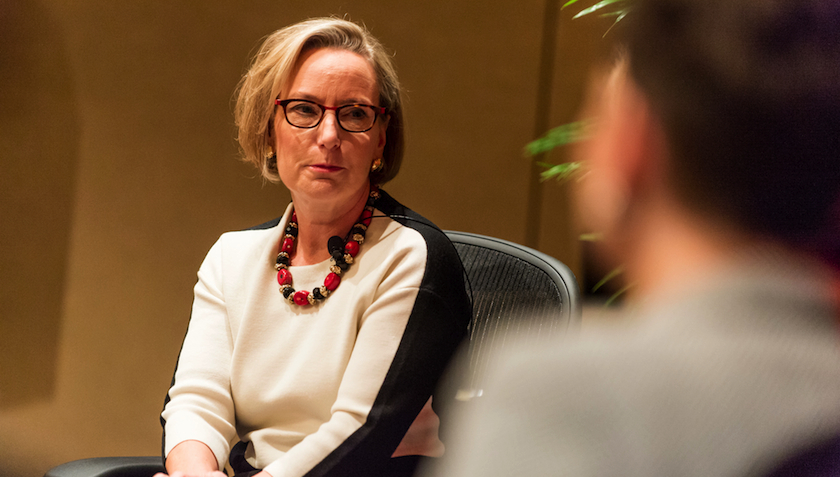 Sandi Peterson, global worldwide chairman of Johnson & Johnson